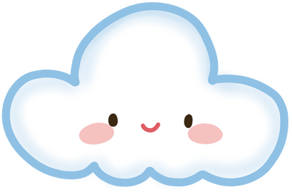 Cute Cartoon Cloud